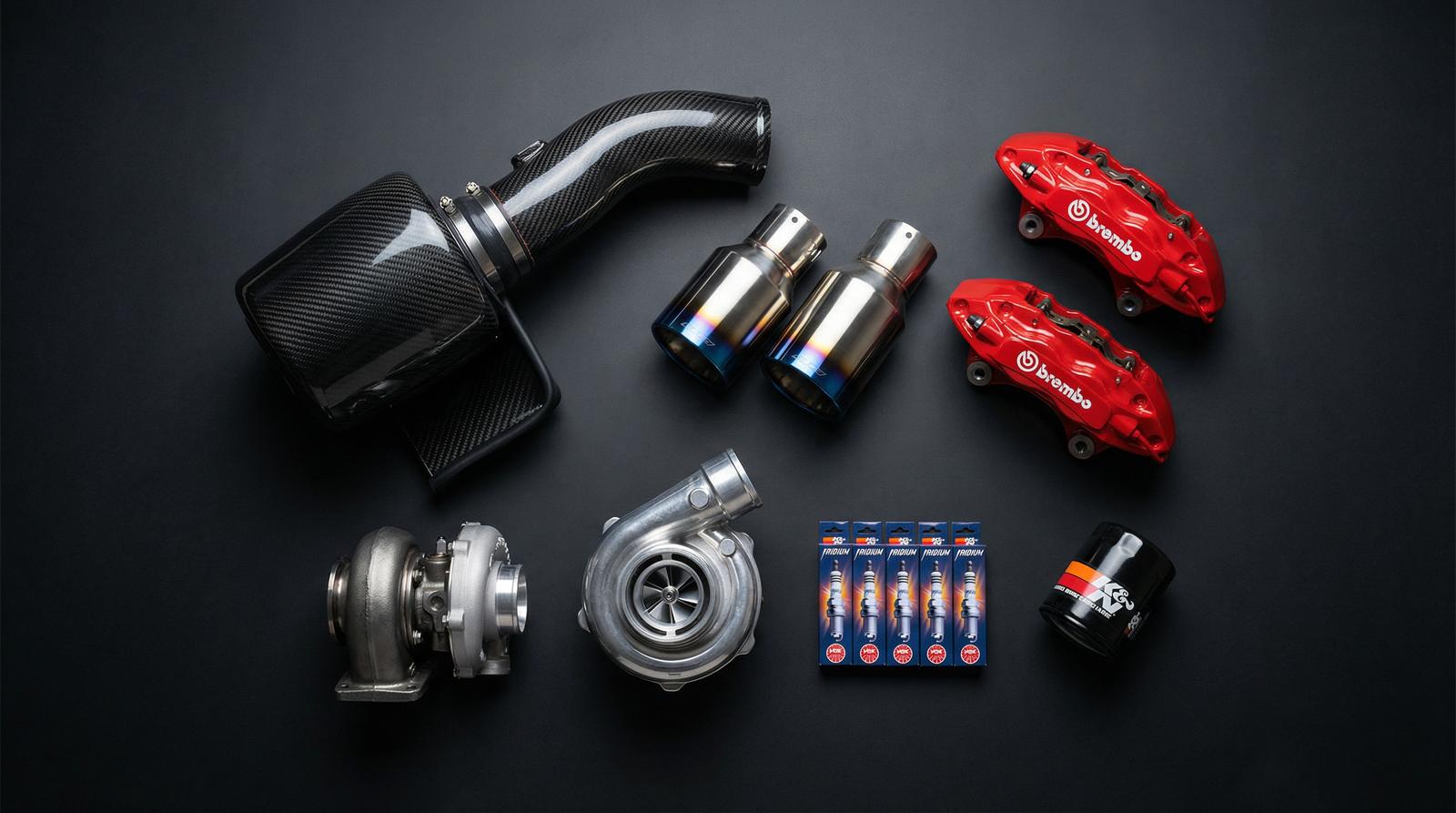 重口修车改装配件展示